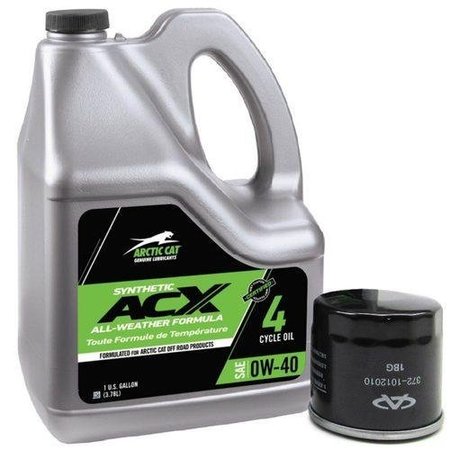 ILC Replacement for Arctic CAT ACX 0w-40 Synthetic OIL Change KIT - Prowler PRO 2019 ACX 0W-40 SYNTHETIC OIL CHANGE KIT - PROWLER PRO
